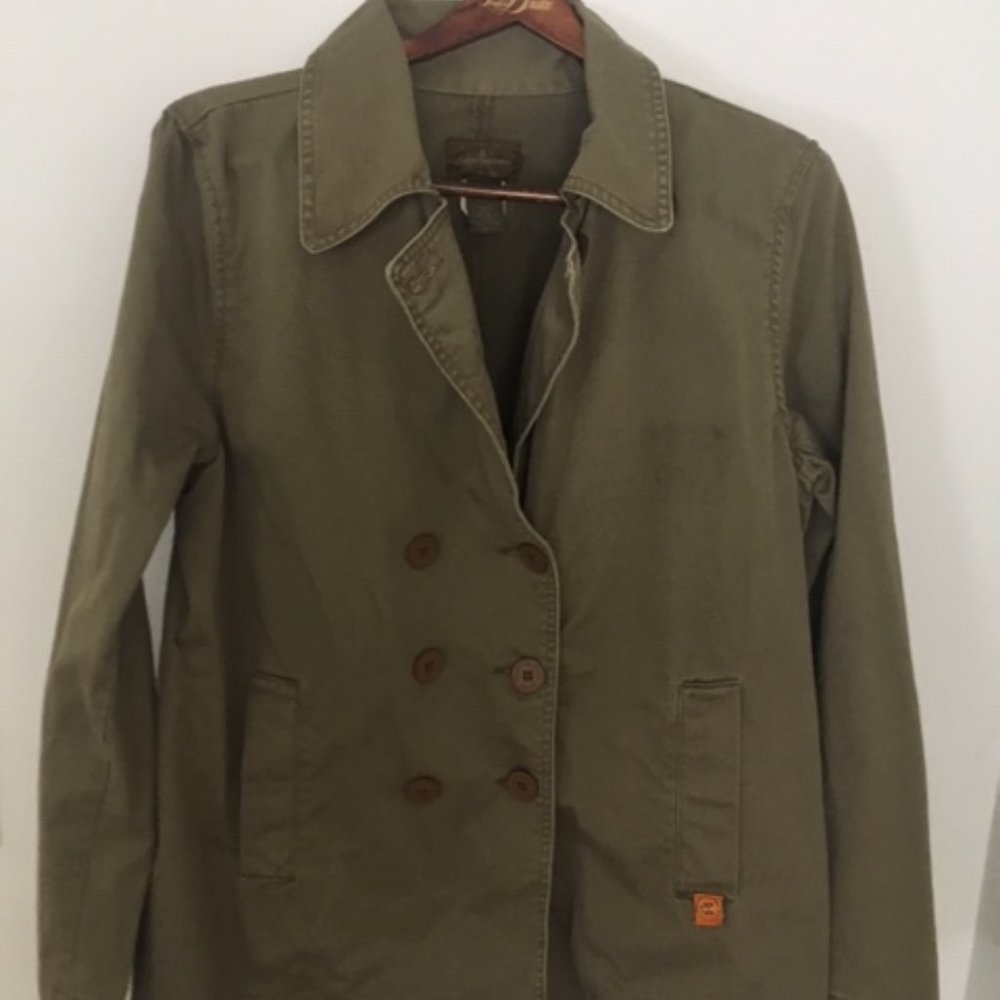 CALVIN KLEIN VINTAGE ARMY GREEN PEA KHAKI JACKET